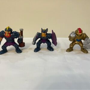 Lot of 3 VTG Fischer Price Great Adventures Figures 2.75 Inches 1990s